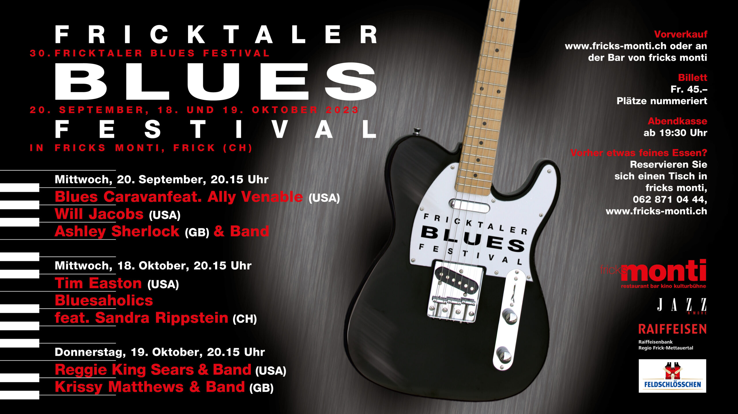 30. Fricktaler Blues Festival