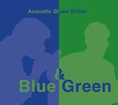 acoustic blues drifter bluegreen cd cover